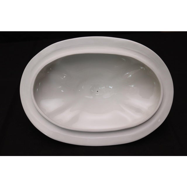 Mid 20th Century Mangani Italian Porcelain Soup Tureen For Sale - Image 10 of 12
