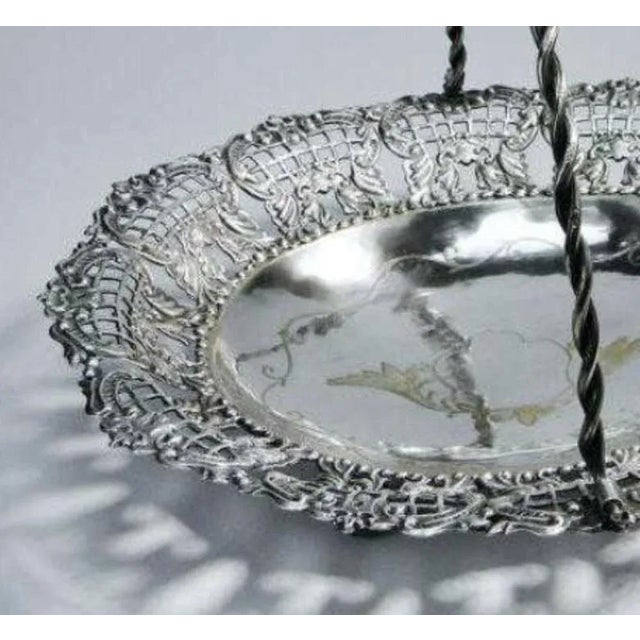 19th Century Fruit Basket from Schiffers, Poland, in Very Good conditions. Designed before 1890 I have official proof of...