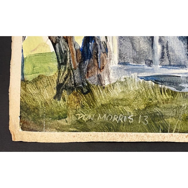 2013 Don Morris House in Landscape Painting For Sale - Image 4 of 5