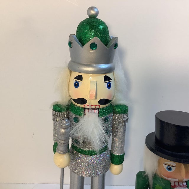 Vintage German Wooden Small Scale Nutcrackers Set of 2 Chairish