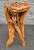 Contemporary Varnished Driftwood Root Natural Organic Wood Pedestal Side End Table Stand For Sale - Image 3 of 7