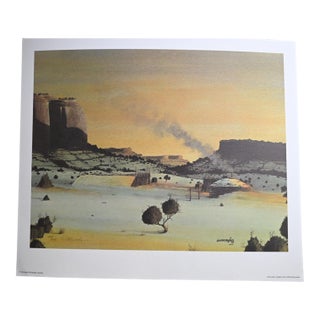 Late 20th Century In the Heart of Navajo Country – Signed Limited Edition Print by Clifford Brycelea (409/1000) For Sale