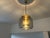 Vintage Gilded Glass Pendant Light from Erco, 1970s For Sale - Image 4 of 13