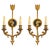 Neoclassical Bronze Two-Light Wall Sconces, 1880, Set of 2 For Sale - Image 12 of 12