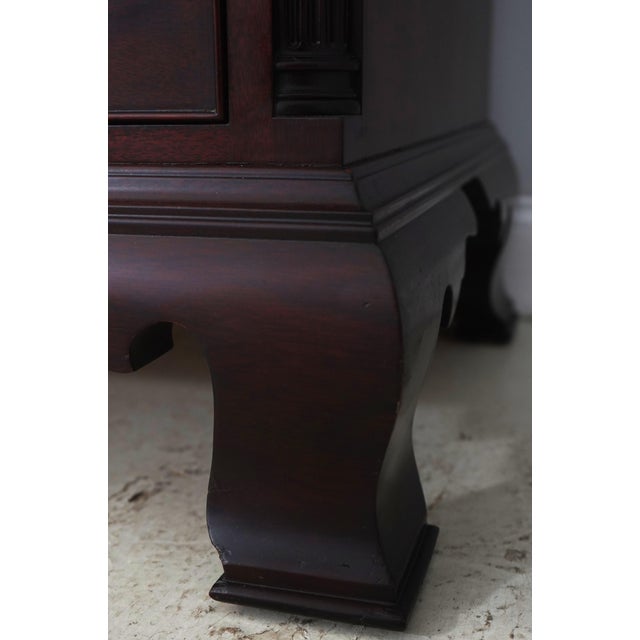 Kindel National Trust Mahogany Chest on Chest For Sale - Image 10 of 16
