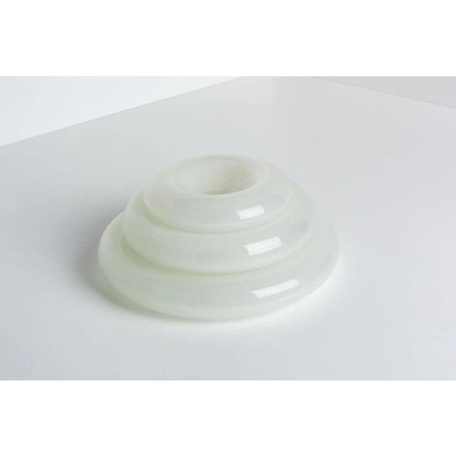 Three Stacking Murano Bowls by Eleanora Peduzzi for Vistosi; an acclaimed Italian artist and designer known for her iconic...