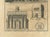 After Montfaucon, Roman Temple Architecture, 1721, Engravings, Set of 3 For Sale - Image 7 of 13