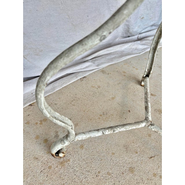 19th Century French Arras Iron Garden Bistro Table For Sale - Image 12 of 12