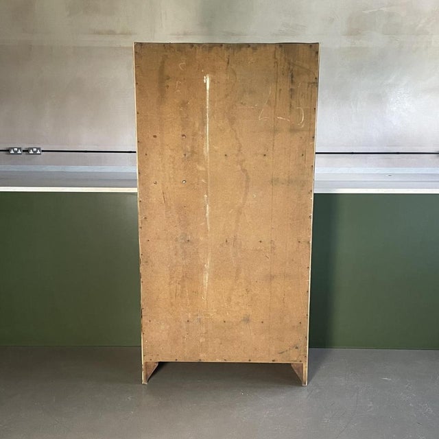 Vintage Haberdashery Cabinet with Wooden Handles and Glass Fronts, 1940s For Sale - Image 9 of 11