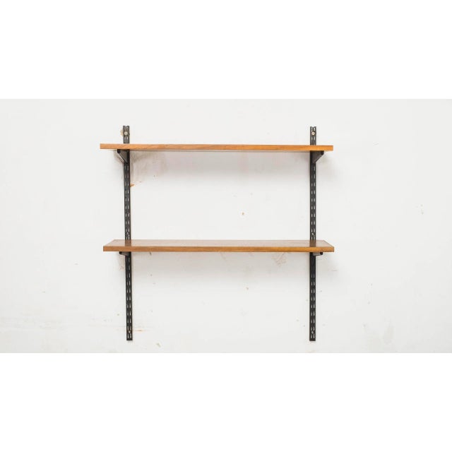 1960s Vintage Walnut Shelving System from Sparrings, 1960s For Sale - Image 5 of 7