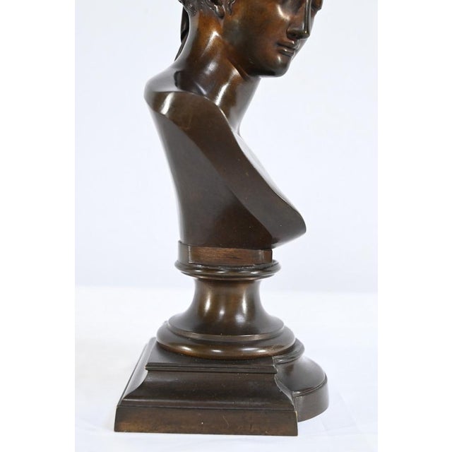 After J. Goujon, Bust of Diane de Poitiers, Late 1800s, Bronze For Sale - Image 12 of 18