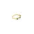 ♥ Product Summary ♥ Main Stone: Emerald & Diamond Approx. Carat Weight: .15cttw Band Material: 10k Yellow Gold Stone Cut:...