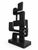 Add architectural depth to your interior with the striking "Kubric" geometric abstract sculpture from upscale retailer ACD...