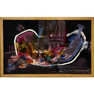Massimo Greco, Abstract Composition, 2020, Acrylic on Wood For Sale
