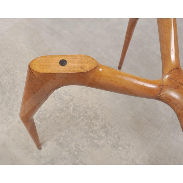 Ico Parisi Style Italian Walnut Spider Leg Dining Table For Sale - Image 15 of 18
