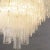 Large Murano Glass Crystal Tronchi Suspension Chandelier, Italy, 1990s For Sale - Image 9 of 13
