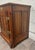 Wood Vintage White Clad American Country Oak Icebox Cabinet Side Table Nightstand For Sale - Image 7 of 10