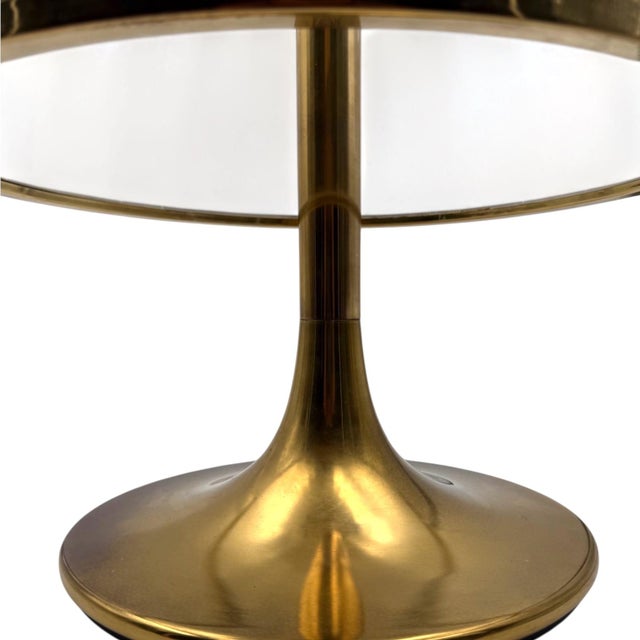 Metal 1970s Mushroom Murano Table Lamp For Sale - Image 7 of 9