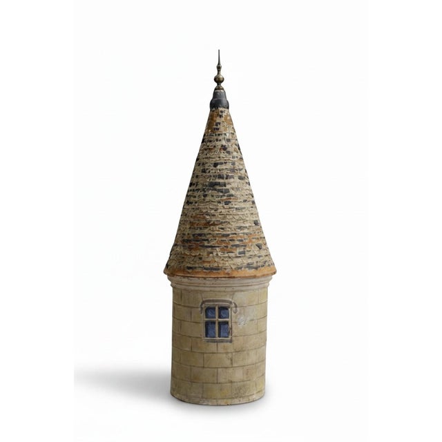 Antique 19th Century French Architectural Model of a Château Turret, 1860 For Sale - Image 17 of 17
