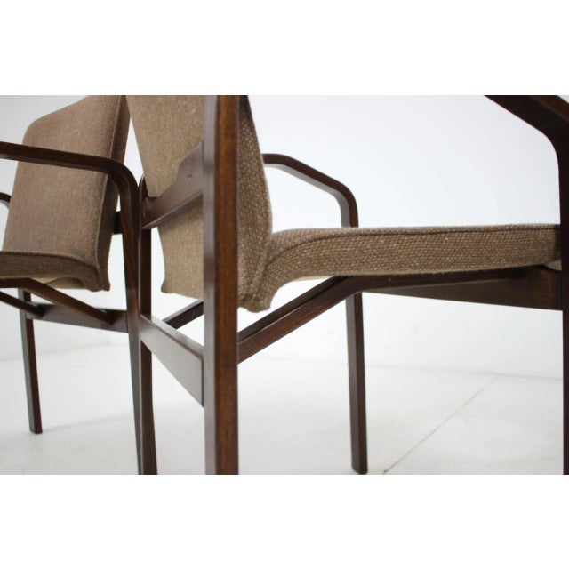 Lounge Chairs from Národní Podnik Holešov, 1993, Set of 6 For Sale - Image 13 of 14