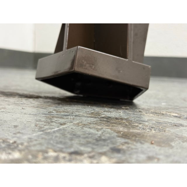 Gary Hutton Designs Facet 5 Bronze + Swarovski Crystal Pedestal For Sale - Image 12 of 12