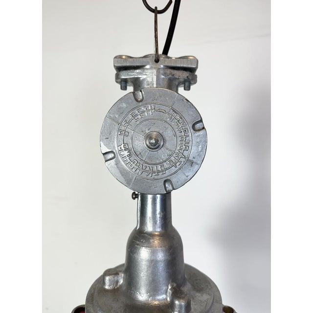 1960s Soviet Industrial Aluminium Factory Pendant Lamp, 1960s For Sale - Image 5 of 18