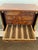Brown Heavy Large Burlwood Jewelry Box Chest Safe With Locks and Beige Lining, Made in Italy For Sale - Image 8 of 12