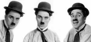 Circa 1914 Charles Chaplin by Witzel (28x13 Canvas)