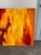 Mid Century Modern Canvas Painting, Framed For Sale - Image 11 of 12