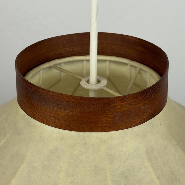 Mid-Century Modern Cocoon Pendant Lamp by Achille Castiglioni, 1960s For Sale - Image 4 of 18