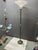 Italian Green Murano Glass Floor Lamp with Large Frosted Shade, 1980s For Sale - Image 10 of 13