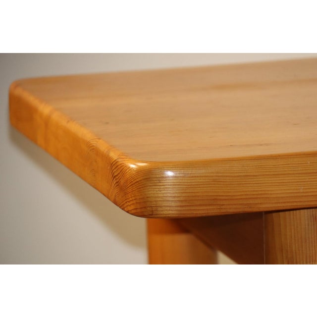 Modernist Pine Table by René Martin, 1960s For Sale - Image 16 of 18