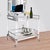 Who is ready for a party? With our Stainless Steel Bar Cart, you will be! The polished stainless steel frame is supported...