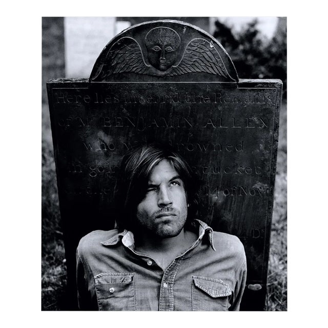 Evan Dando, Oversize Signed Limited Edition Print, 2020 For Sale