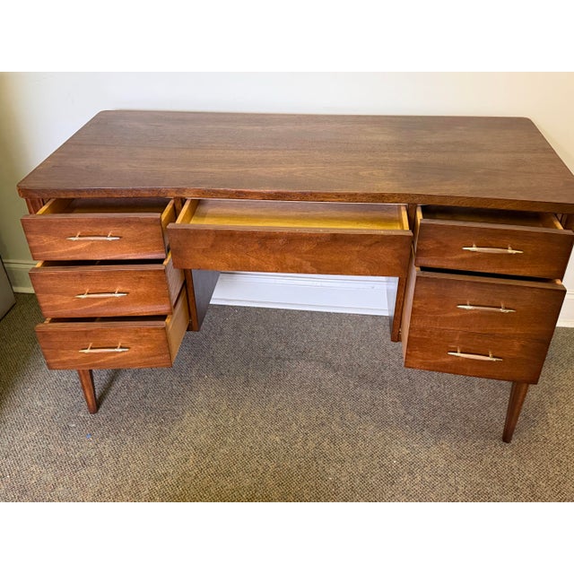 1960s 1960s Broyhill Saga Desk and Chair Set For Sale - Image 5 of 8