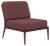 Cover Burgundy Central Sofa by Mowee For Sale