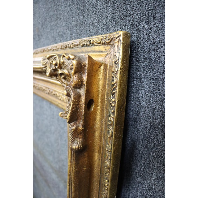 Oversized Ornate Gilded Frame Chairish