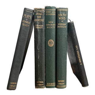 1920s Shabby Book Collection - Set of 5 For Sale