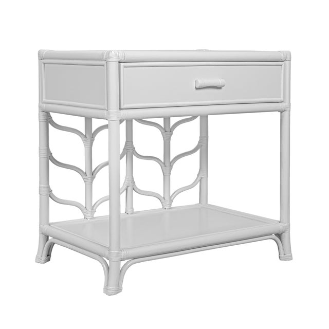 Not Yet Made - Made To Order Ivy Nightstand - White For Sale - Image 5 of 10