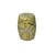 Distressed Yellow Porcelain Flower Birds Round Barrel Stool Table For Sale In San Francisco - Image 6 of 8