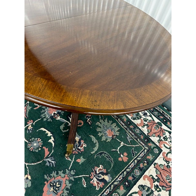 1980s Henredon Fine Furniture Dining Room Table Chairish
