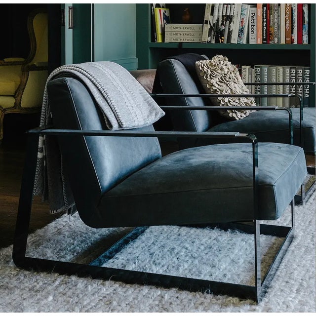 Poliform Poliform Gaston Chair - Black/Black For Sale - Image 4 of 4