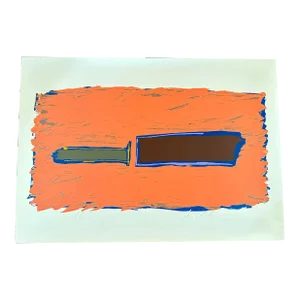 Dan Christensen Hyde Park Original Screenprint 1980