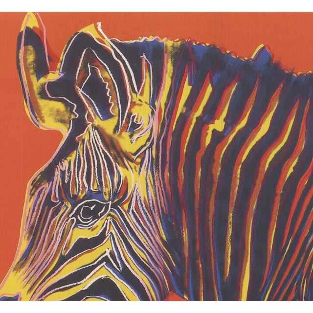 Andy Warhol Andy Warhol Endangered Species: Grevy's Zebra, 1992 For Sale - Image 4 of 4