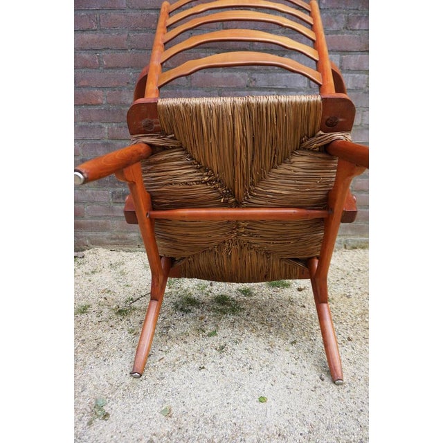 Mid-Century Dutch Organic Shaped Armchair from De Ster Gelderland, 1950s For Sale - Image 14 of 18
