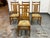 Design Plus Gallery presents the Set of Four Harvey Ellis Side Chairs from Stickley Furniture. Based on a 1903 design,...