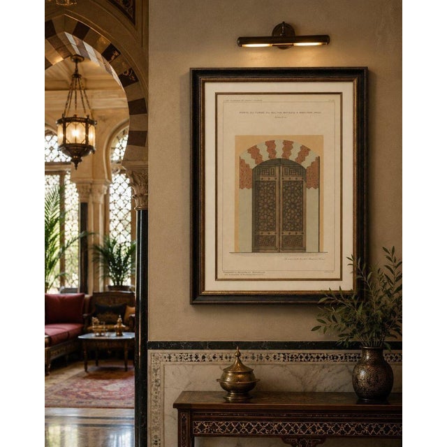 Beige Alexandre M. Raymond, Sultan Bayezid Mausoleum Door, Bursa, 1924, Paper For Sale - Image 8 of 10