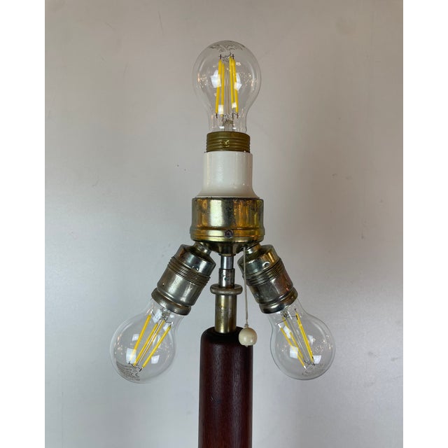 Mid-Century Teak Floor Lamp from Kirk, Denmark, 1960s For Sale - Image 13 of 16