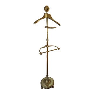 Handsome Brass Empire Valet For Sale