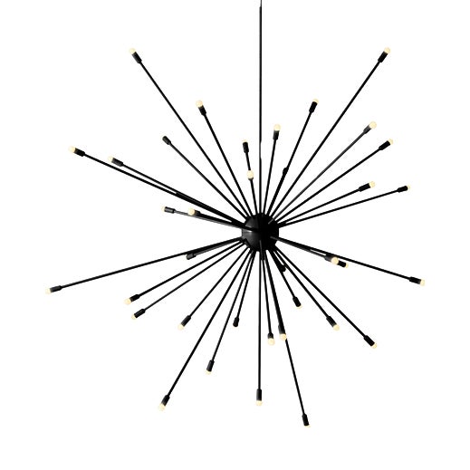 Black Galaxy Pendant Lamp by Charles and Ray Eames for Cassina For Sale